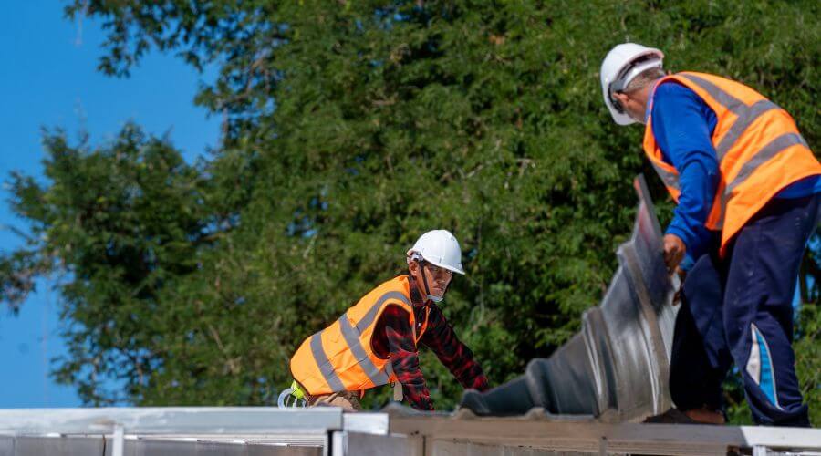 Professional metal roof installation in Wiscasset, ME
